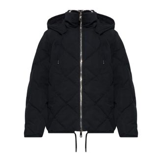 Dolce & Gabbana Insulated Hooded Jacket - Heren - Winterjassen - Blauw - XL - Katoen - Jassen
