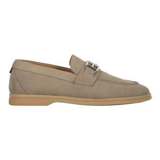 Bally Schoenen, Heren, Beige, 41 EU, Leer, Webby Loafers