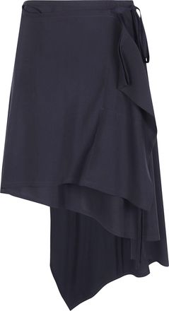 Ann Demeulemeester Skirt Asymmetrical Wrap Birit