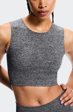 On Studio Crop Tank in Graphite Heather at Nordstrom, Size X-Small