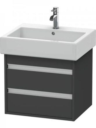 Duravit Duravit - Ketho Neceser De Pared 6636, 2 Cajones, 550mm, Para Vero