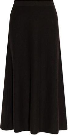 Lisa Yang Torie Cashmere Rok - Dames - Maxi Rokken - Bruin - XS - Kasjmier - Rokken
