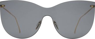 Illesteva Womens Boca Mask Sunglasses In Grey