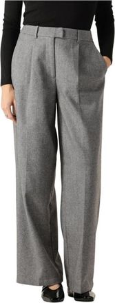Modstr&ouml;m Lissie Broek - Dames - Wijde Broeken - Grijs - L - Broeken
