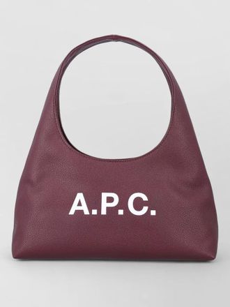 A.P.C. baby ninon compact recycled leather shoulder bag