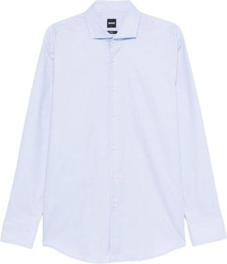 HUGO BOSS Light Blue Cotton Shirt