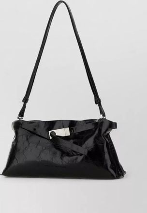 Benedetta Bruzziches mame leather shoulder bag adjustable strap