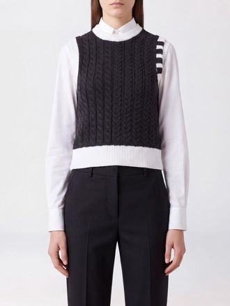 Thom Browne Sweater Woman color Grey