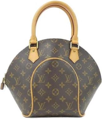 Louis Vuitton Pre-owned Ellipse Monogram Tas - Dames - Vintage Handtas - Bruin - ONE Size - Vintage