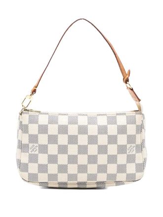 Louis Vuitton 2008 Damier Azur Pochette Accessoires shoulder bag - White