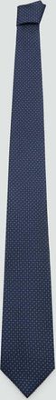 Mango Cravatta misto seta chiusura navy - Uomo - Taglia unica - MANGO MAN