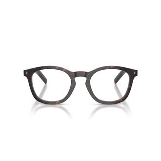 Prada 0pr C04v Classic Square Tortoiseshell Acetate Eyeglasses