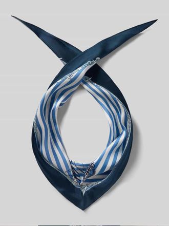 Lauren Ralph Lauren Tuch aus reiner Seide Modell NUTICL S DMD in Dunkelblau, Gr&ouml;&szlig;e 1