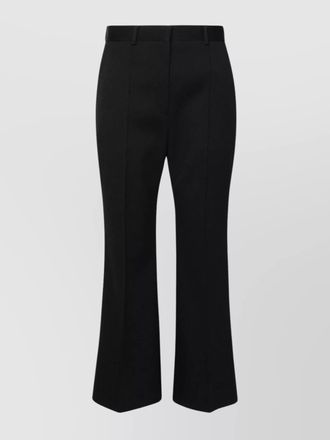 Lanvin wool pleated straight-leg pants