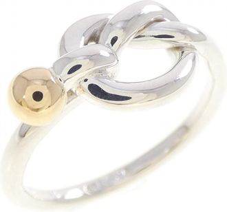 Tiffany & Co. Yellow Gold (18K) Silver 925 Band Ring (Pre-Owned)