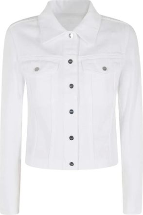 Dondup Jeans Jacket - female - Dondup - Light Jackets - White - XS - Jackets