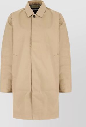 Barbour polyester blend jacket side pockets detail