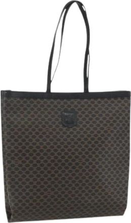 Celine Pre-owned Plastic Tote Bag - Dames - Vintage Shopper - Zwart - ONE Size - Vintage