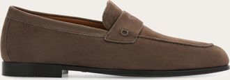 Ferragamo Uomo Mocassino Penny Grigio Taglia 41.5
