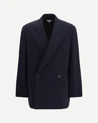 Loewe Wool blend double-breasted Jacket Male 46