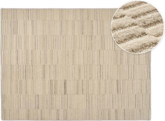 Castlery Gray Wool Area Rug by Castlery, 9 x 12 Brown