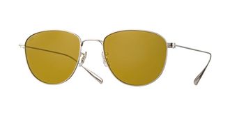 Eyevan 7285 Marti S/KH Mens Sunglasses Silver Size 52