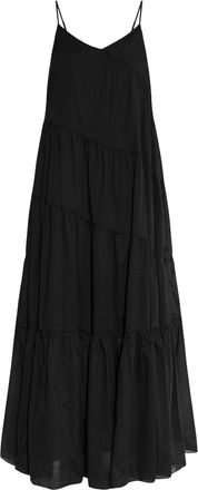 Michael Michael Kors cotton tiered dress - Black