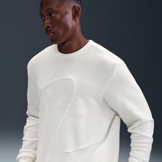 Nike Mens Giannis Standard Issue Basketball Crew in White | HV1908-133