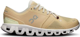 On Womens Cloud X 3 Shoes In Savannah/frost
