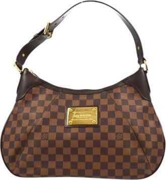 Louis Vuitton Pre-owned Shoulder Bags, female, Brown, Size: ONE SIZE Pre-owned Canvas Shoulder Bag