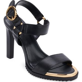 DKNY Blaire Harness Strap Sandal in Black at Nordstrom Rack, Size 9.5
