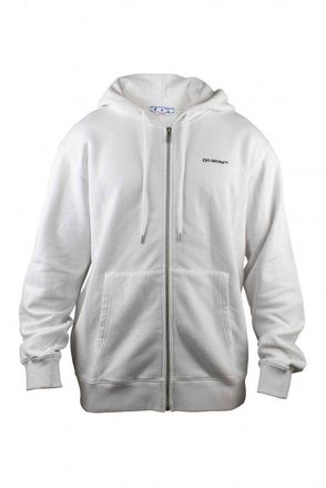 Off-white Aus wei&szlig;er Kapuzenweste