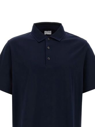 Pal Zileri Polo con tre bottoni - Blu