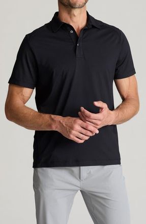 UNTUCKit Solid Performance Polo in Black at Nordstrom, Size X-Large