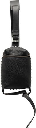 Valentino Black Leather Sling Bag (Pre-Owned)