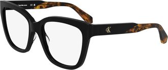 Calvin Klein Glasses, female, Black, Size: 53 MM Optical Frame