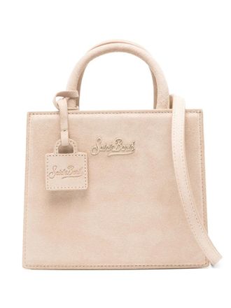 MC2 Saint Barth mini Shop tote bag - women - Suede - One Size - Neutrals