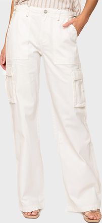 Sanctuary Womens Reissue Cargo Pants In Powdered Sugar