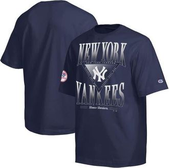 Champion Mens Champion Navy New York Yankees Traditions Two Locations T-Shirt at Nordstrom, Size Medium