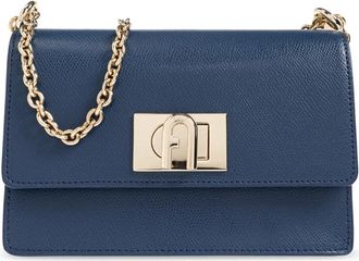 Furla 1927 Mini Bag - Dames - Schoudertassen - Blauw - ONE Size - Tassen