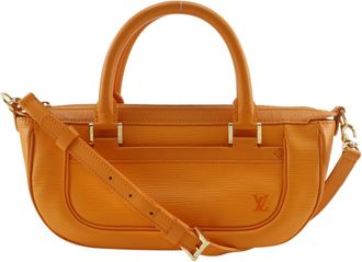 Louis Vuitton Dhanura Epi Leather Orange Leather Handbag (Pre-Owned)
