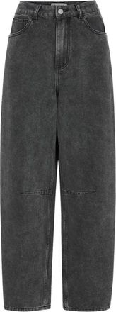 Lollys Laundry Jeans, Dames, Zwart, S, Broeken
