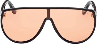 Tom Ford Sunglasses Ft1182 05 E Achilles Black/Light Brown Unisex