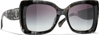 Chanel Sunglasses, female, Black, Size: 53 MM 1817S6 Sunglasses