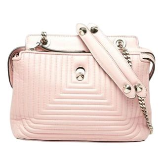 Fendi Pre-owned Handbags, female, Pink, Size: ONE SIZE Pre-owned Vintage Handbag