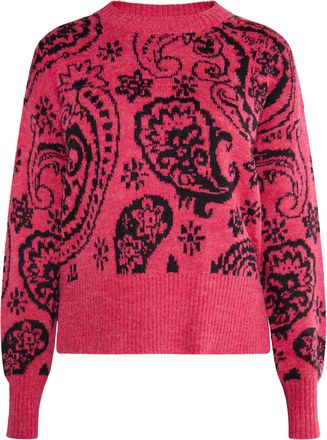 Usha Gebreide trui Dames rood