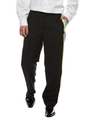 Valentino Wool & Mohair-Blend Pant