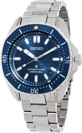 Seiko Prospex Luxe Automatic Blue Dial Mens Watch SPB483
