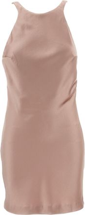 Andamane Fluid Blush Pink Sleeveless Mini Dress