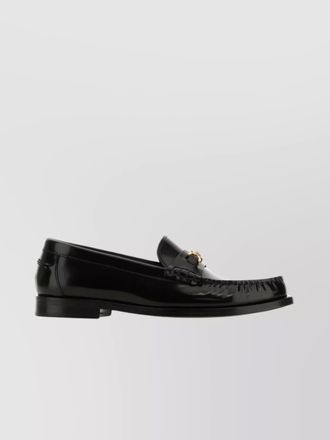 Versace leather loafers